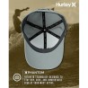 Hurley Gorra Phanto Shores Gris Light Grey Hombre