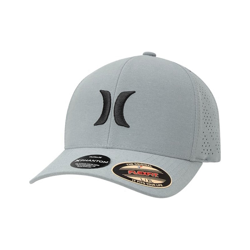 Hurley Gorra Phanto Shores Gris Light Grey Hombre