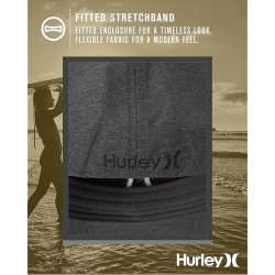 Hurley Gorra Phanto Shores Gris Negro Black Hombre