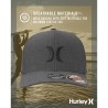 Hurley Gorra Phanto Shores Gris Negro Black Hombre