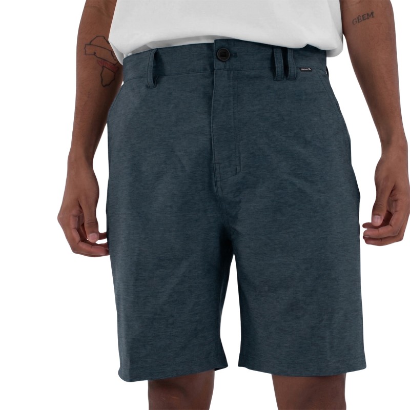 Hurley Pantalón Corto Phanto Heather 20´ Azul Grisaceo Hombre