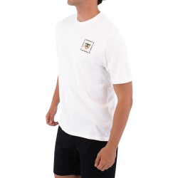 Hurley Camiseta Printing Press Bolud Blanco White Hombre