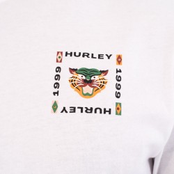 Hurley Camiseta Printing Press Bolud Blanco White Hombre
