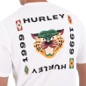Hurley Camiseta Printing Press Bolud Blanco White Hombre