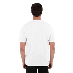 Hurley Camiseta Printing Press Icon Circle Blanco White Hombre
