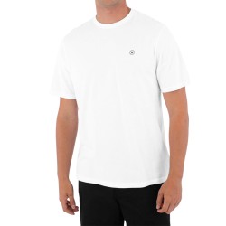 Hurley Camiseta Printing Press Icon Circle Blanco White Hombre