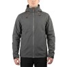 Ternua Workwear Chaqueta Impermeable Deba Gris Whales Grey Hombre