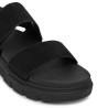 Timberland Sandalia Greyfield Negro Black Suede Mujer