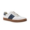 Timberland Zapatilla Lisbon Street Blanco y Azul White Full Grain Hombre