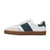 Timberland Zapatilla Lisbon Street Blanco y Azul White Full Grain Hombre