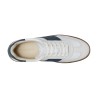 Timberland Zapatilla Lisbon Street Blanco y Azul White Full Grain Hombre