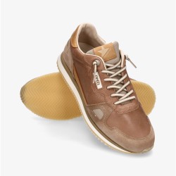 Cetti Zapatilla Casual c-1397 Marrón Ante-Nature Wood Hombre