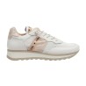 Cetti Zapatilla Casual C-849 Sra Blanco Beige Nature Rejilla Blanco Mujer