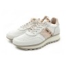 Cetti Zapatilla Casual C-849 Sra Blanco Beige Nature Rejilla Blanco Mujer