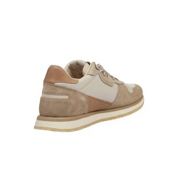 Cetti Zapatilla Casual C-1397 Marrón Beige Ante-Nature Dessert Hombre