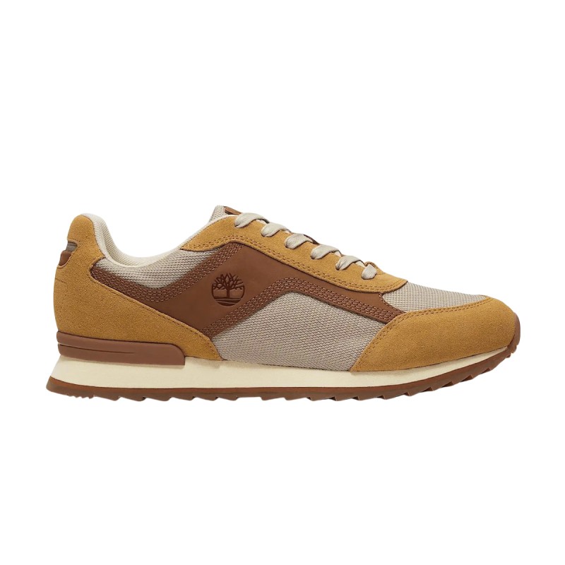 Timberland Zapatilla Scout Heights Beige y Mostaza Hombre