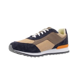 Timberland Zapatilla Scout Heights Beige y Azul Oscuro Hombre