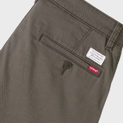 Levis Pantalón Corto Chino Shorts II Marrón Brown Cotton Linen Hombre