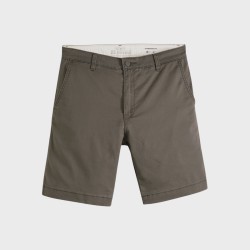 Levis Pantalón Corto Chino Shorts II Marrón Brown Cotton Linen Hombre
