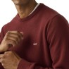 Levis Jersey Lightweight Housemark Rojo Oxblood Red Pique Hombre