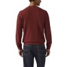 Levis Jersey Lightweight Housemark Rojo Oxblood Red Pique Hombre