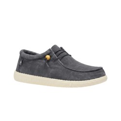 Pitas Zapatilla Wallabi Washed Azul Aqua Periscope Hombre