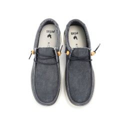 Pitas Zapatilla Wallabi Washed Azul Aqua Periscope Hombre
