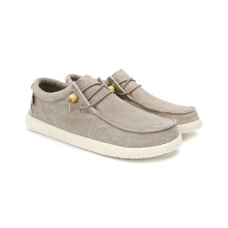 Pitas Zapatilla Wallabi Washed Beige Unisex