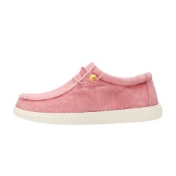 Pitas Zapatilla Wallabi Washed Rosa Mujer