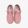 Pitas Zapatilla Wallabi Washed Rosa Mujer