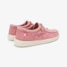 Pitas Zapatilla Wallabi Washed Rosa Mujer