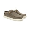 Pitas Zapatilla Wallabi Washed Gris Taupe Hombre