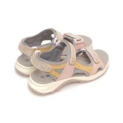 Coronel Tapiocca Sandalia Tierra Nude y Beige Mujer