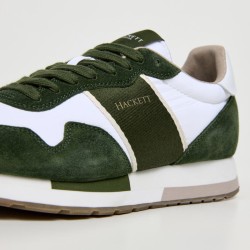 Hackett Zapatilla Keston Symbol Verde Khaky Hombre