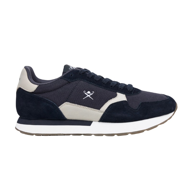 Hackett Zapatilla Vector Vice Azul Marino Navy Hombre