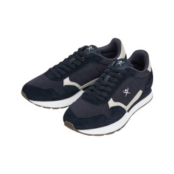 Hackett Zapatilla Vector Vice Azul Marino Navy Hombre