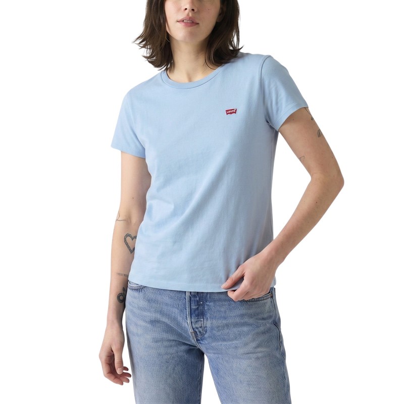Levis Camiseta Perfect Azul Blue Mujer