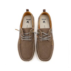 Pitas Zapatilla Byron Marrón Taupe Hombre