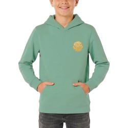Rip Curl Sudadera Wetsuit Icon Hood Verde Aloe Niño