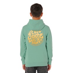 Rip Curl Sudadera Wetsuit Icon Hood Verde Aloe Niño