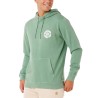 Rip Curl Sudadera Pacific Rinse Hood Fleece Verde Aloe Hombre
