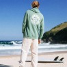 Rip Curl Sudadera Pacific Rinse Hood Fleece Verde Aloe Hombre