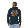 Rip Curl Sudadera Pacific Rinse Hood Fleece Azul Oscuro Dark Navy Hombre
