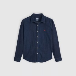 Levis Camisa Battery Housemark Slim Azul Oscuro Dark Wash Hombre