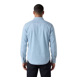 Levis Camisa Battery Housemark Slim Azul Claro Vaquero Osborne Light Hombre