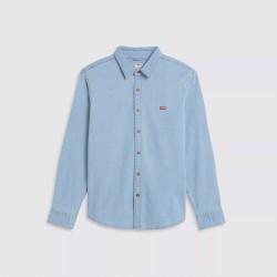 Levis Camisa Battery Housemark Slim Azul Claro Vaquero Osborne Light Hombre