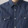 Levis Camisa Barstow Azul Vaquero Solucell Western Blue Hombre