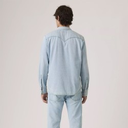 Levis Camisa Barstow Azul Claro Indigo Stonewash Hombre