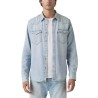 Levis Camisa Barstow Azul Claro Indigo Stonewash Hombre
