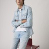 Levis Camisa Barstow Azul Claro Indigo Stonewash Hombre